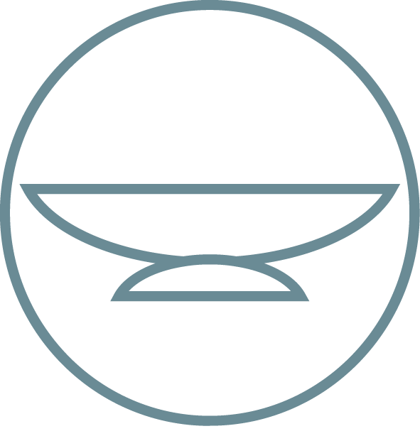Icon of a suction snack plate