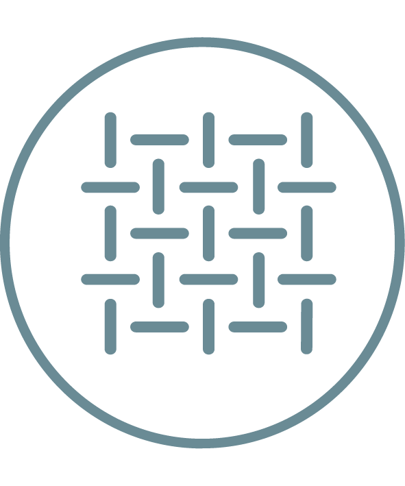 Icon depicting a mesh texture